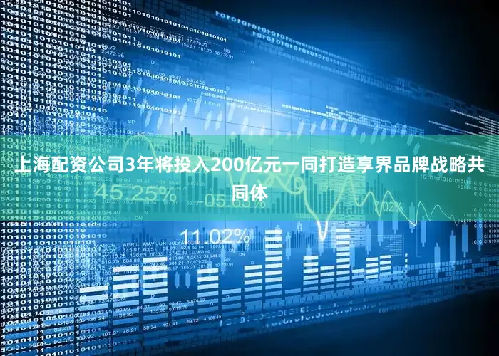 上海配资公司3年将投入200亿元一同打造享界品牌战略共同体